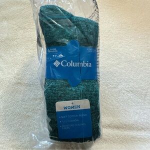 NWT Columbia Women’s Moisture Control Crew Socks